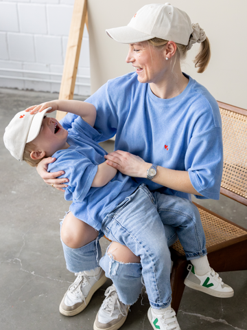 Mutter Sohn Partnerlook T-Shirt