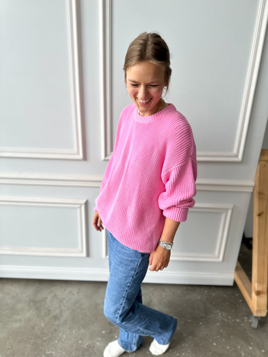 Chunky Knit Pullover für Partnerlook