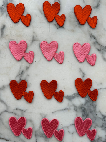 Herzsymbol, Pinkes Herz, rotes Herz